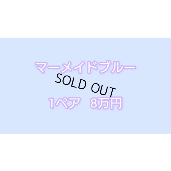 画像1: マーメイドブルー　1ペア　8万円